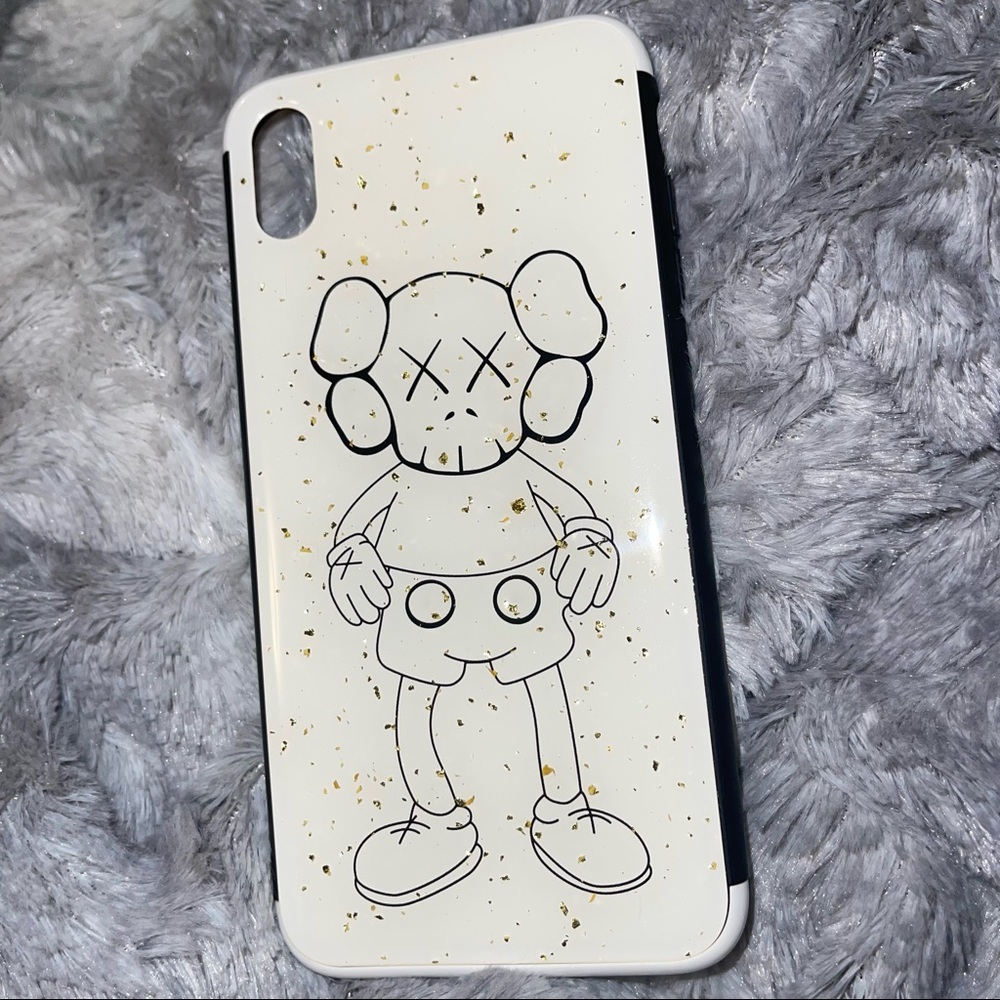 KAWS Cartoon iPhone XS Max Case